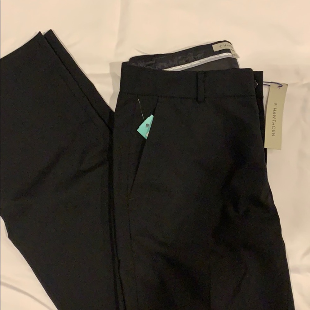 Black 41 Hawthorn Wide Leg Trousers — Size 0